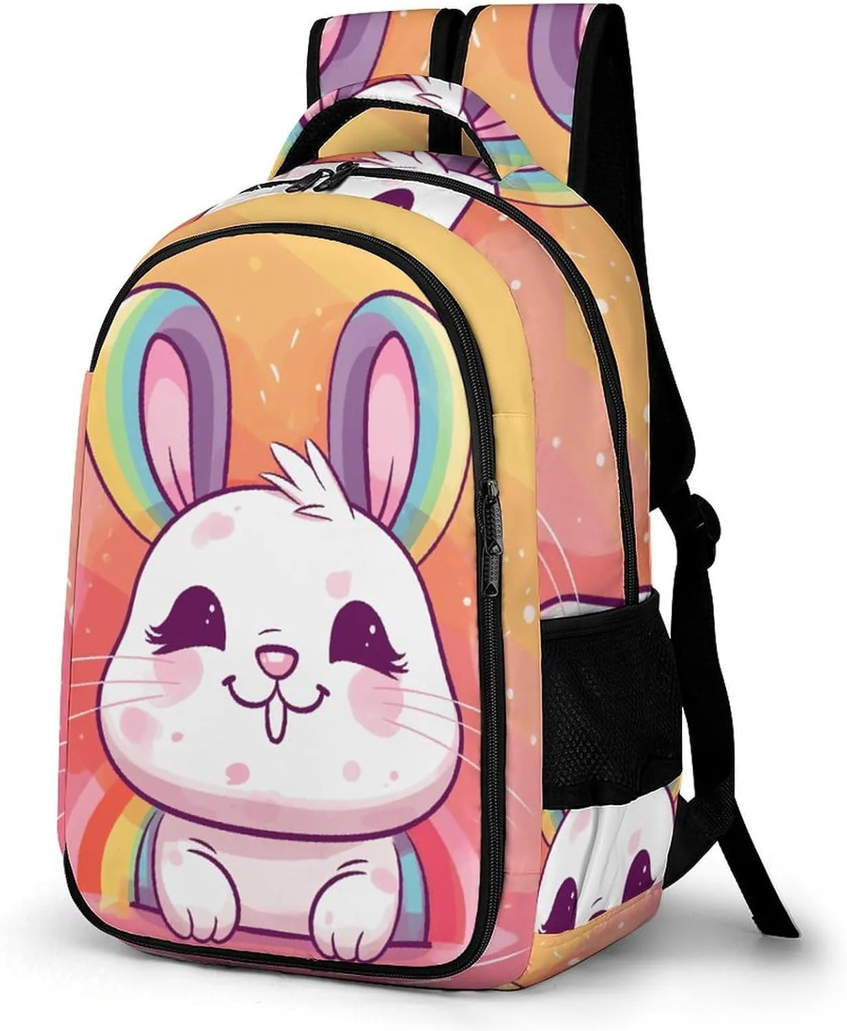 Laptop Backpack for Men Women Daypack Chubby Rabbit Computer Bag Travel Backpacks Laptop Bag