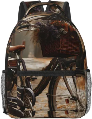 Laptop Backpack for Men Women Lightweight Travel Backpack Bicycle Daypack Laptop Bag for Travel