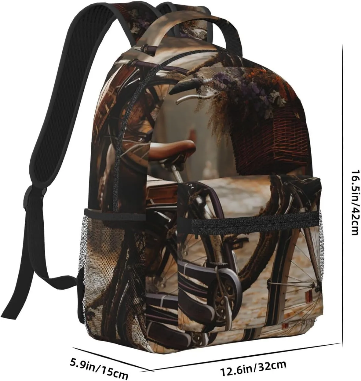Laptop Backpack for Men Women Lightweight Travel Backpack Bicycle Daypack Laptop Bag for Travel
