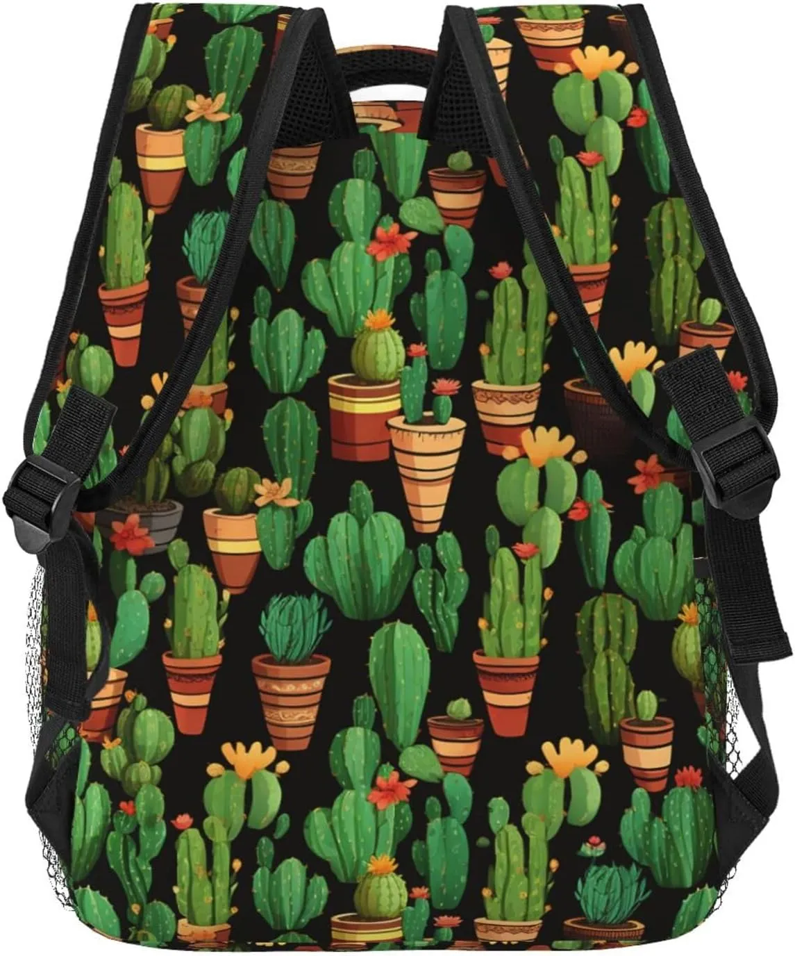 Laptop Backpack for Men Women Lightweight Travel Daypack Cactus Pattern Backpack Rucksack for Work