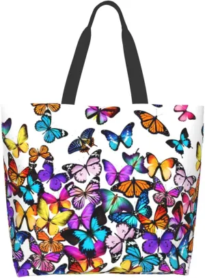 Large Tote Bag For Women Reusable Grocery Bag Waterproof Shopping Handbag