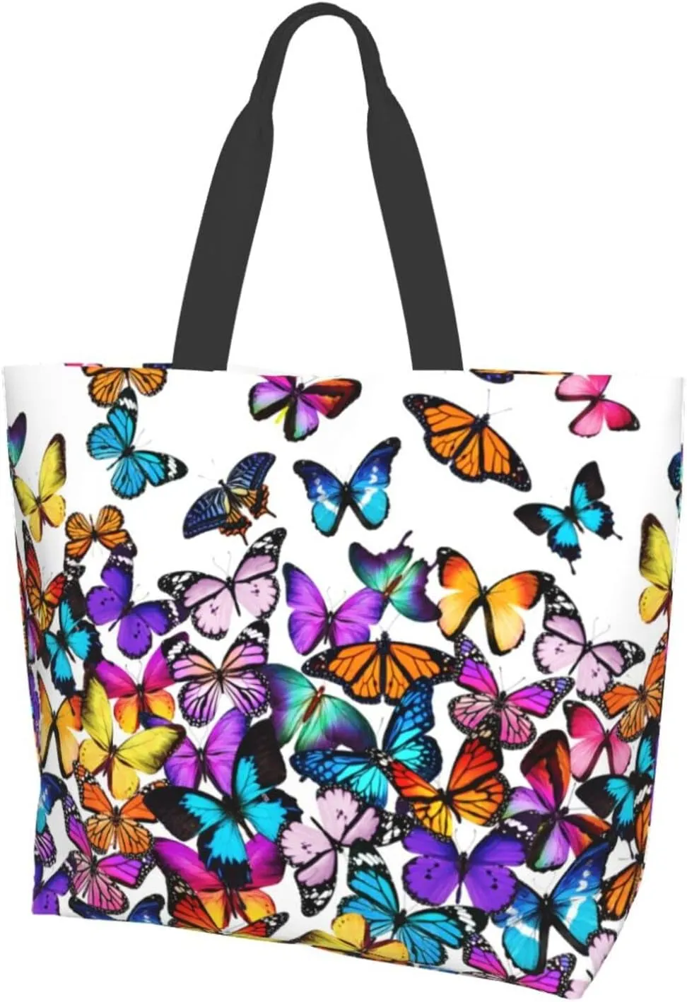 Large Tote Bag For Women Reusable Grocery Bag Waterproof Shopping Handbag