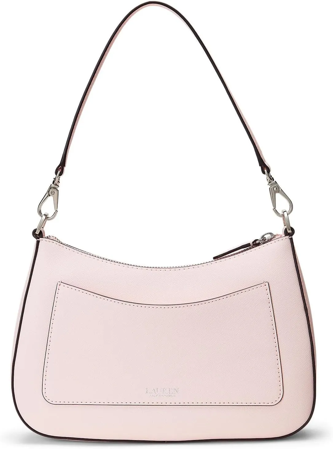 Lauren Ralph Lauren Crosshatch Leather Medium Danni Bag