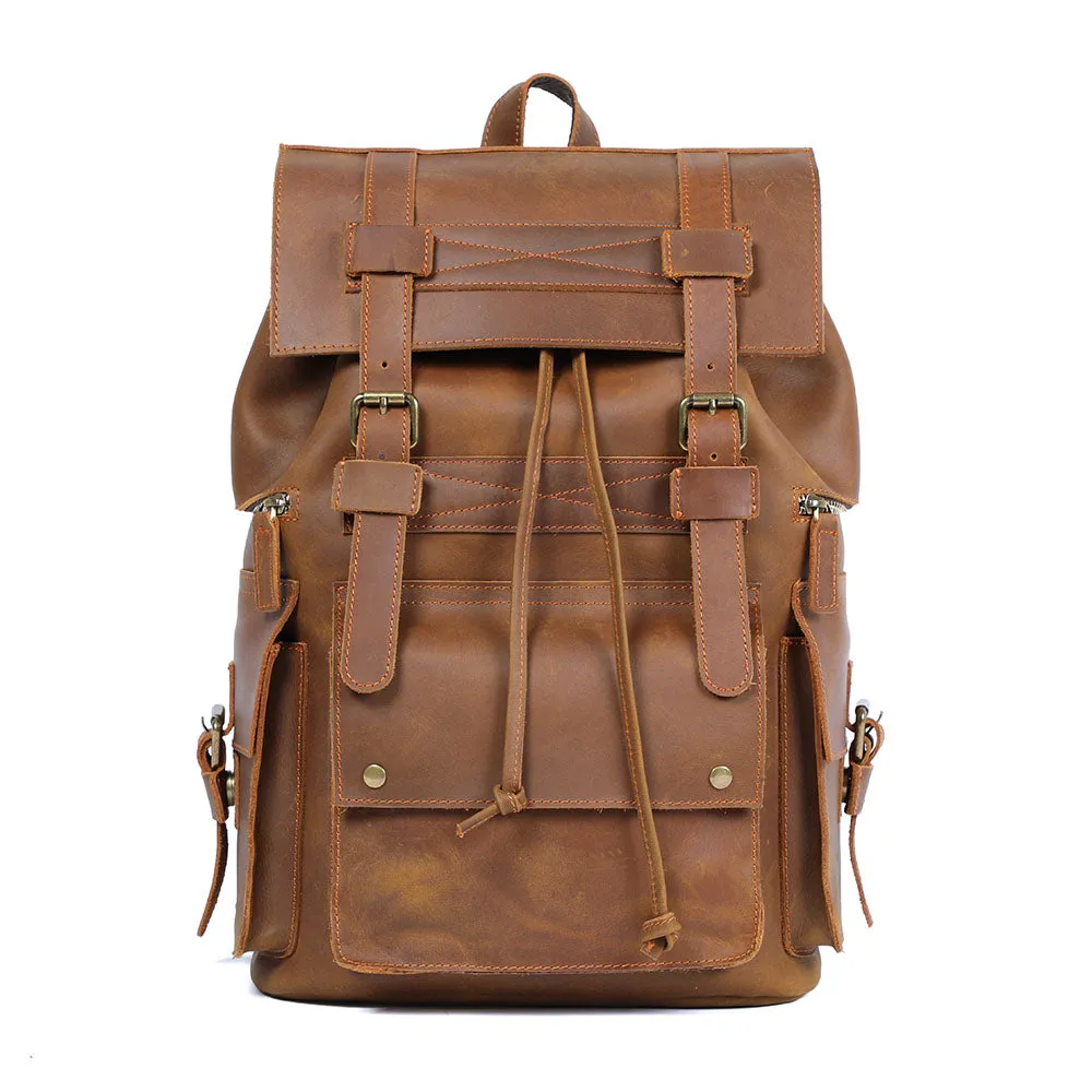 Leder Rucksack Braun | KYLO