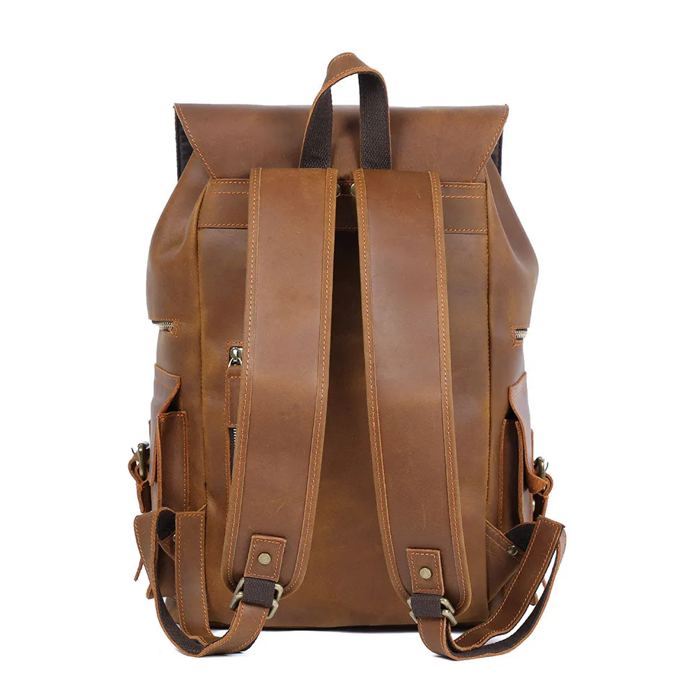 Leder Rucksack Braun | KYLO