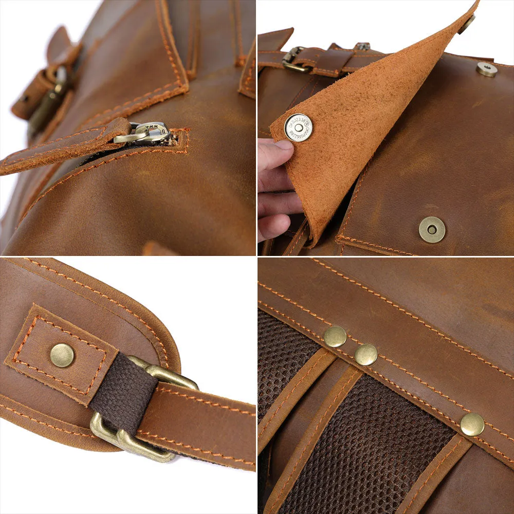 Leder Rucksack Braun | KYLO
