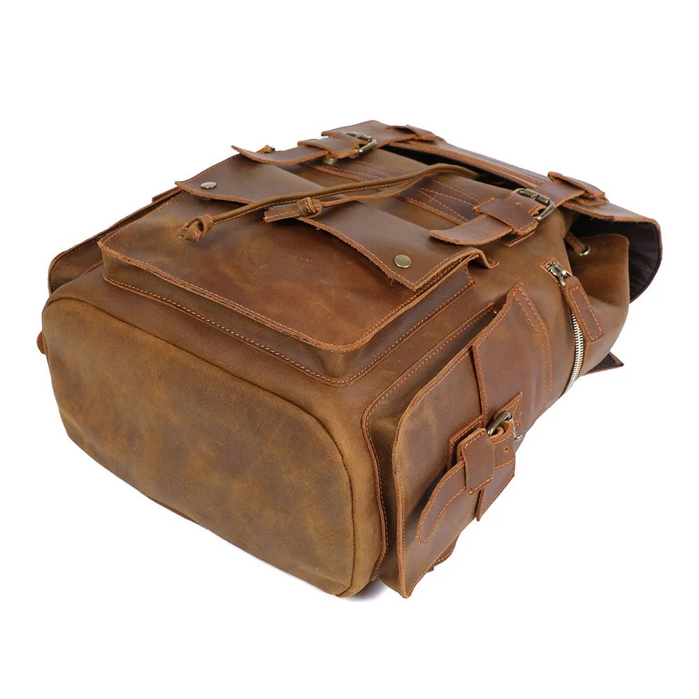Leder Rucksack Braun | KYLO