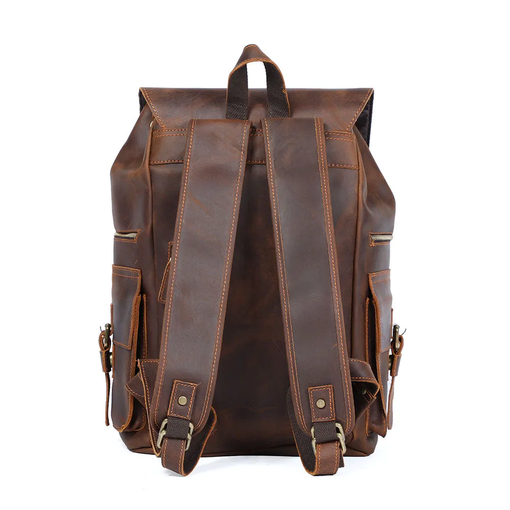 Leder Rucksack Braun | KYLO