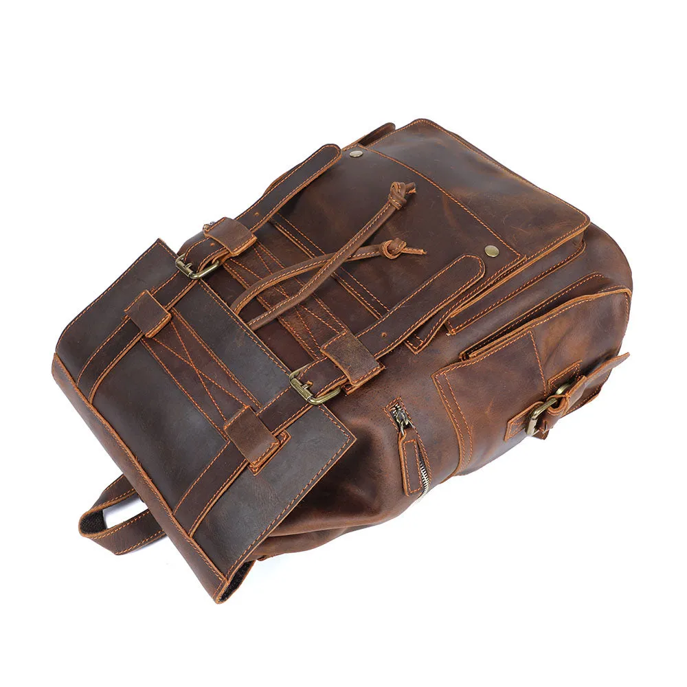 Leder Rucksack Braun | KYLO