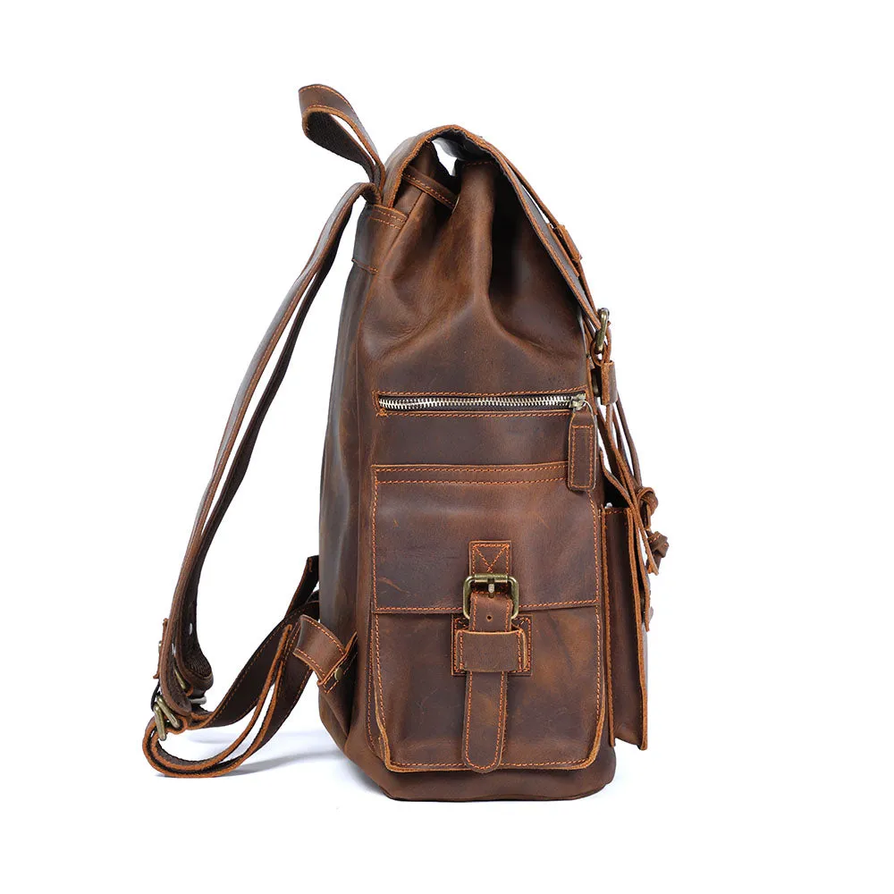Leder Rucksack Braun | KYLO