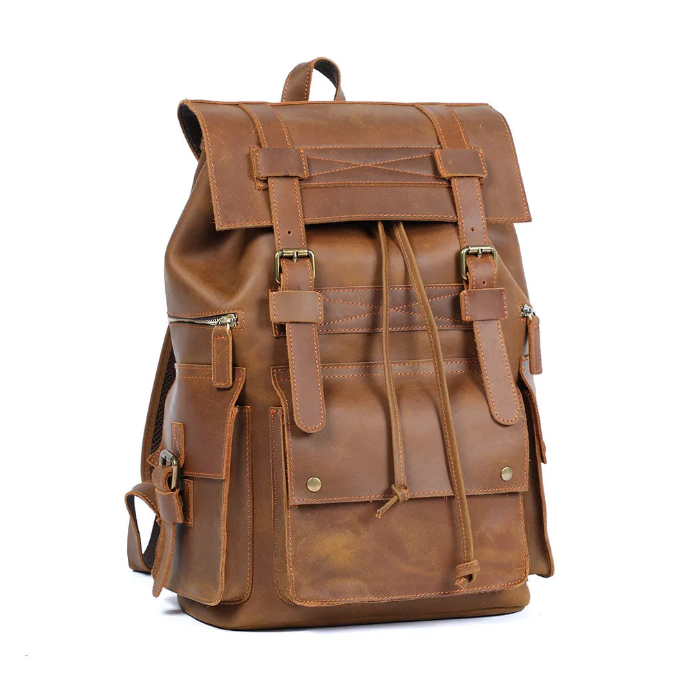 Leder Rucksack Braun | KYLO