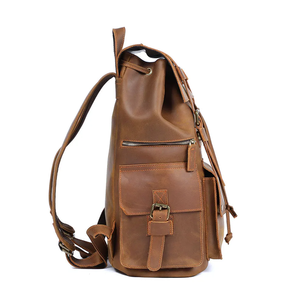 Leder Rucksack Braun | KYLO