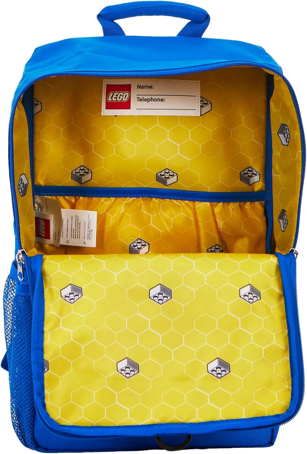 LEGO Unisex Kid's Backpack, Blue, One Size