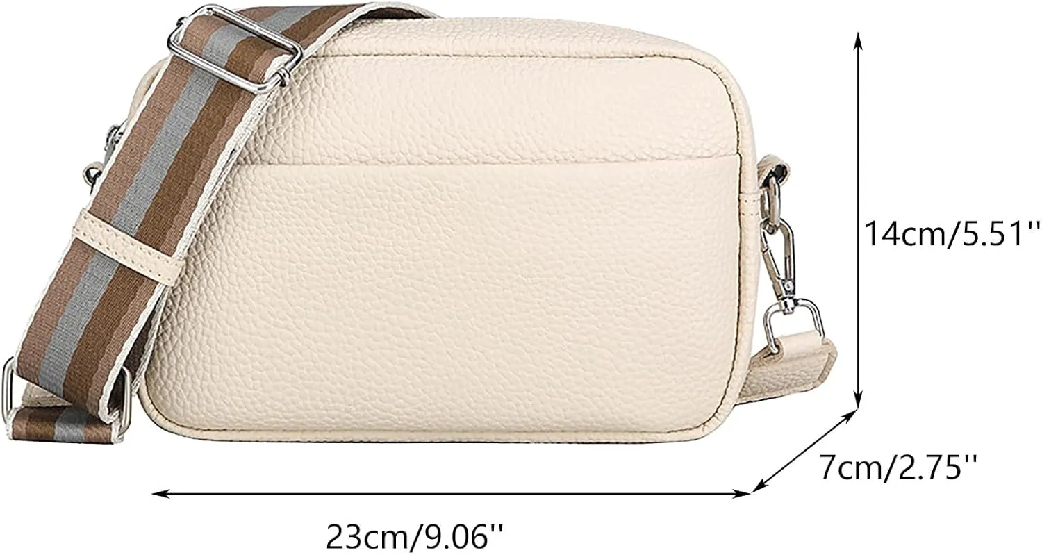 Lightweight Daypack for Hiking Travel Trendy Female Bags 2023 New Foreign Trade Solid Color PU Crossbody Bag