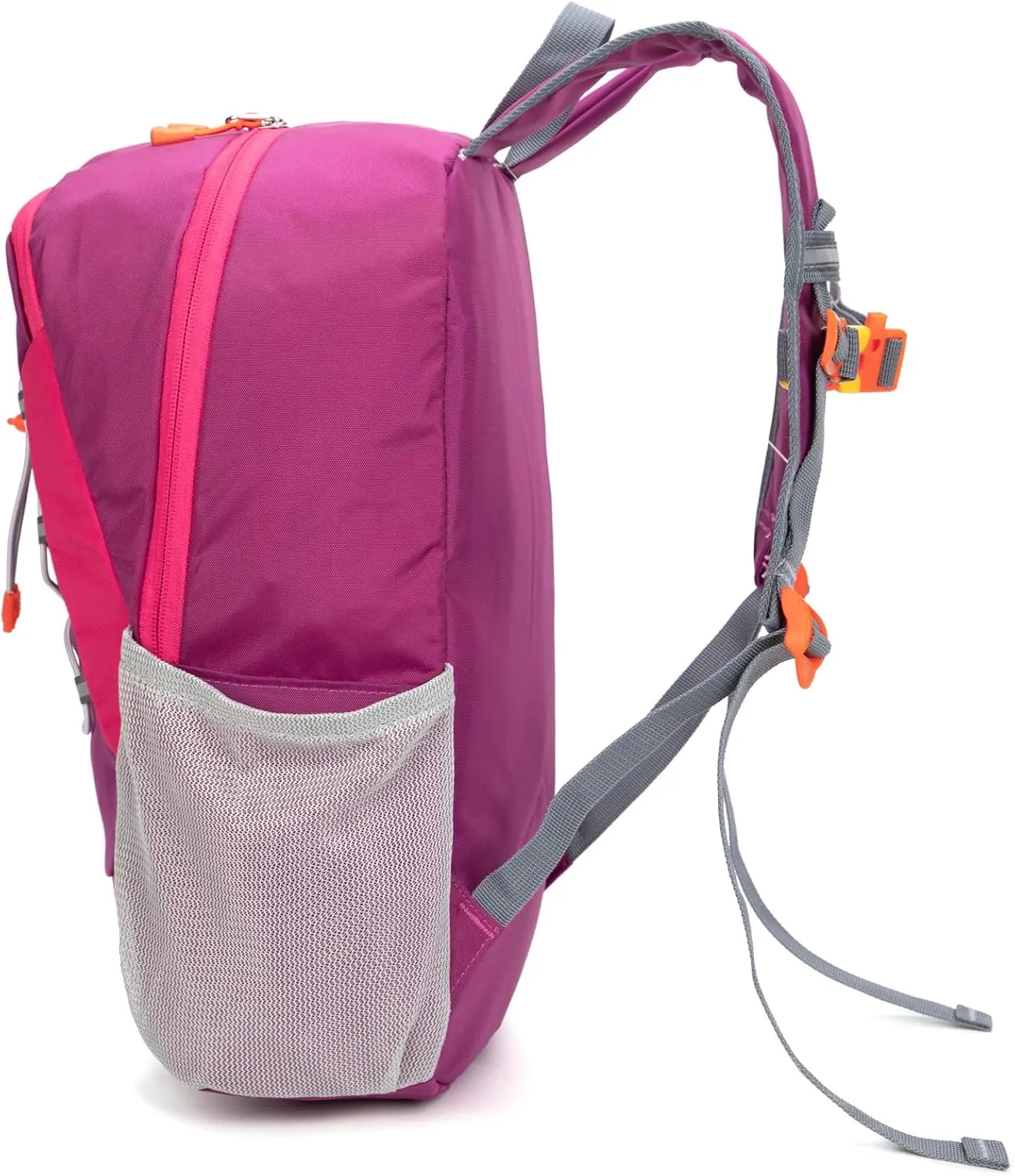 Little Kids Hiking Backpack for Boys or Girls, Small Daypack for Camping or Travel (Purple, Small)