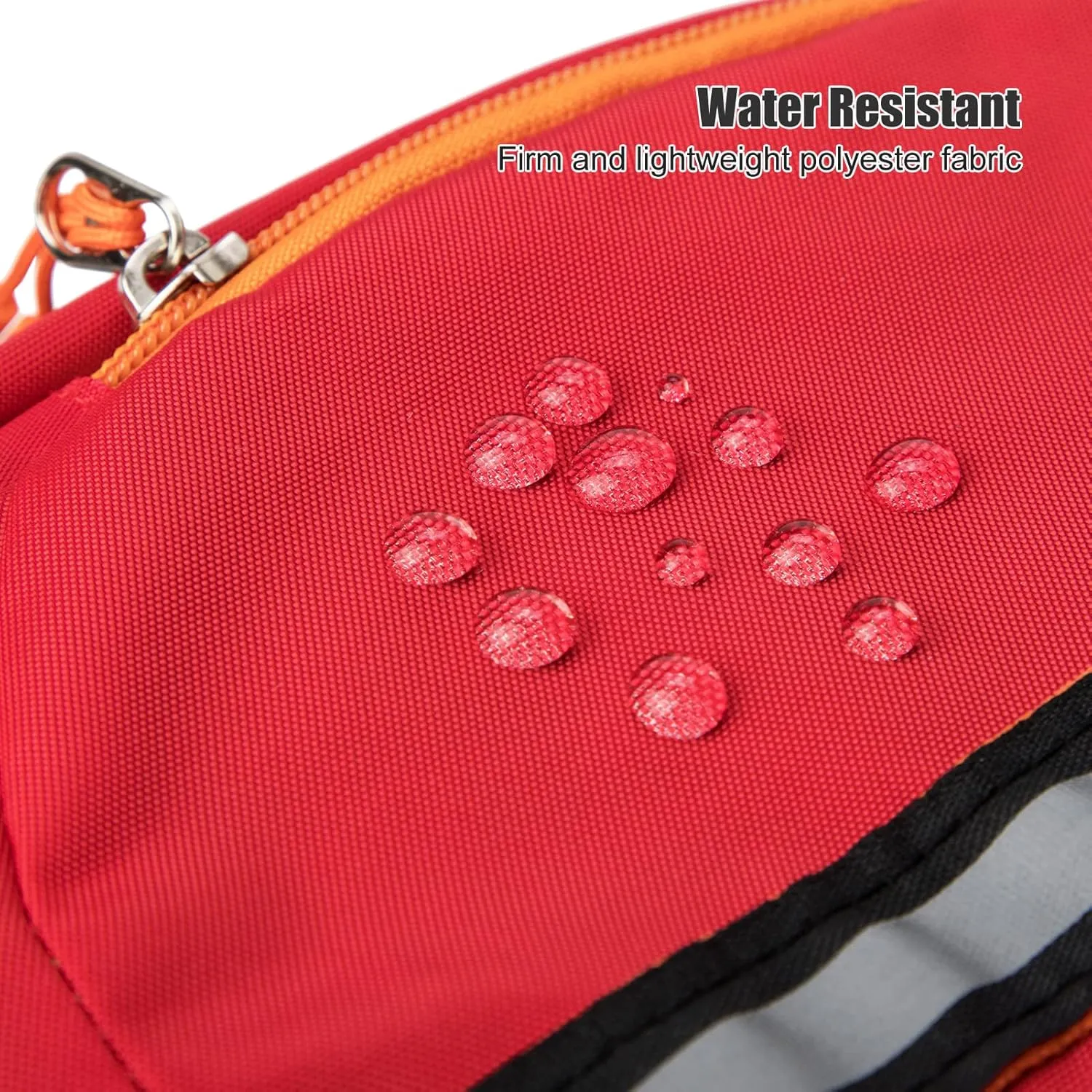 Little Kids Hiking Backpack, Toddler Backpack for Boys or Girls, Ideal for a Day Outdoor Adventures (Red, Kids - Medium)