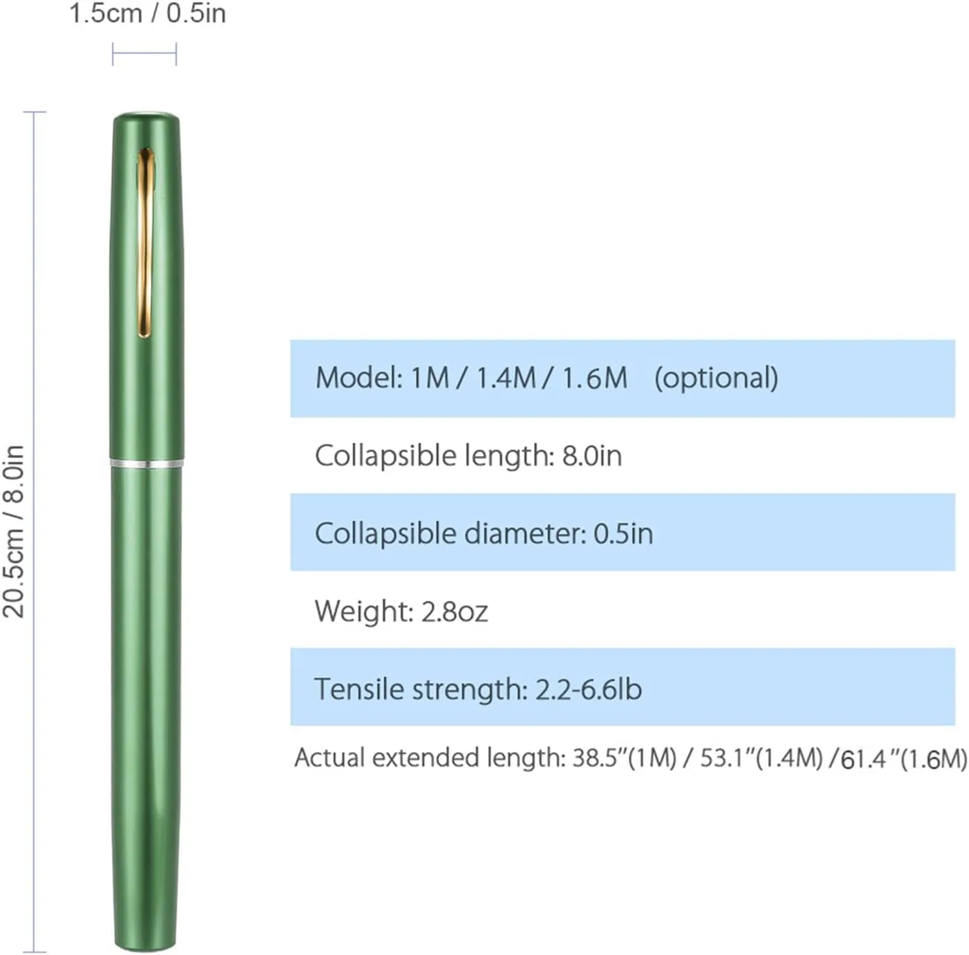 Lixada Fishing Rod Reel Combo Mini Pen Fishing Pole Kit Telescopic Fishing Rod Spinning Reel Combo Kit