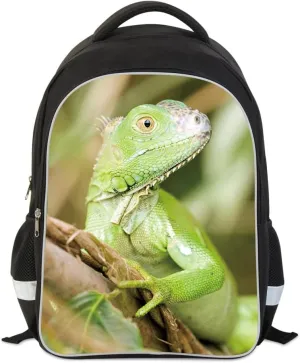 Lizard Backpack Boys School Book Bag Children Day Pack Lightweight Bagpack for Girls