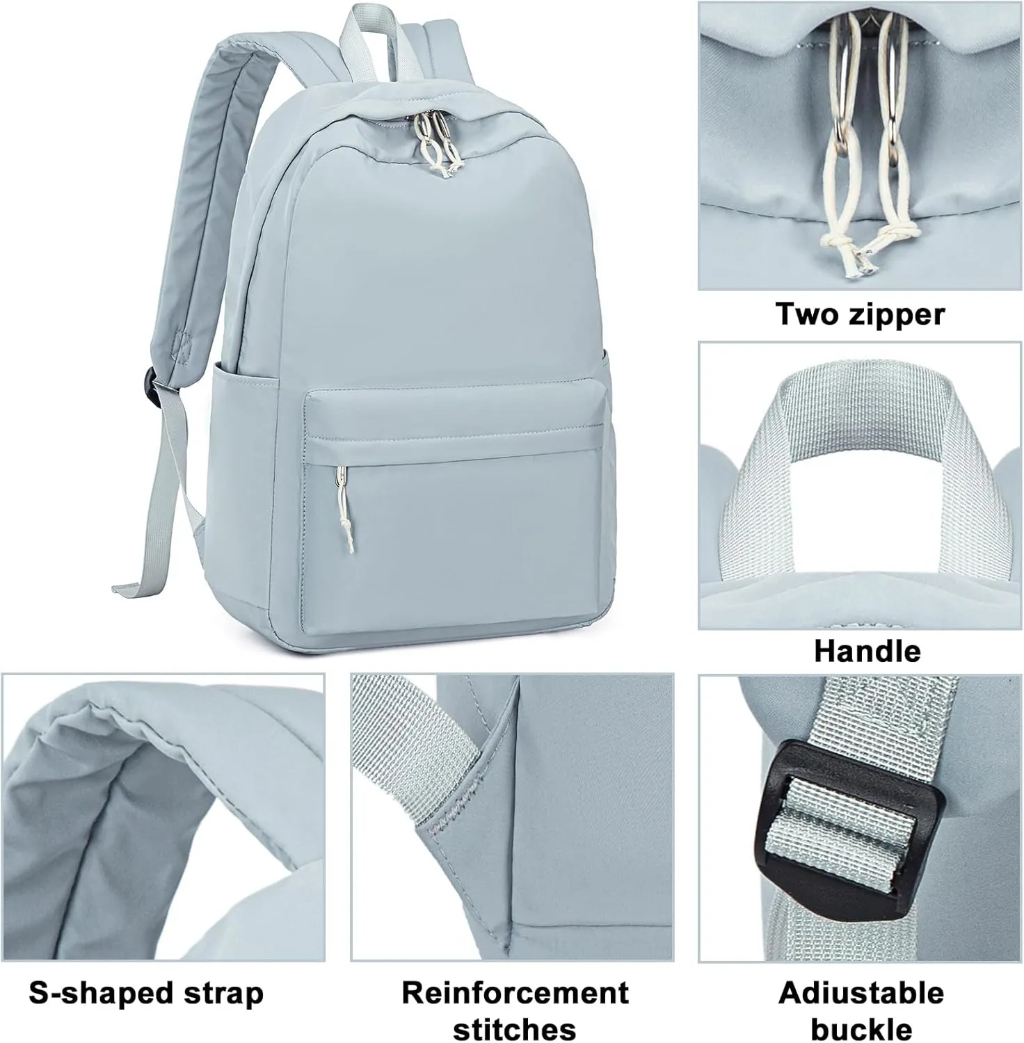 LOIDOU Backpack for Teen Girls Middle-School Primary Elementary Bookbags 17inch Kids Backpack Women laptop Backpack Lightweight Casual Daypack
