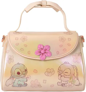 Loungefly Disney Cute Stitch Bow Handle Crossbody Bag