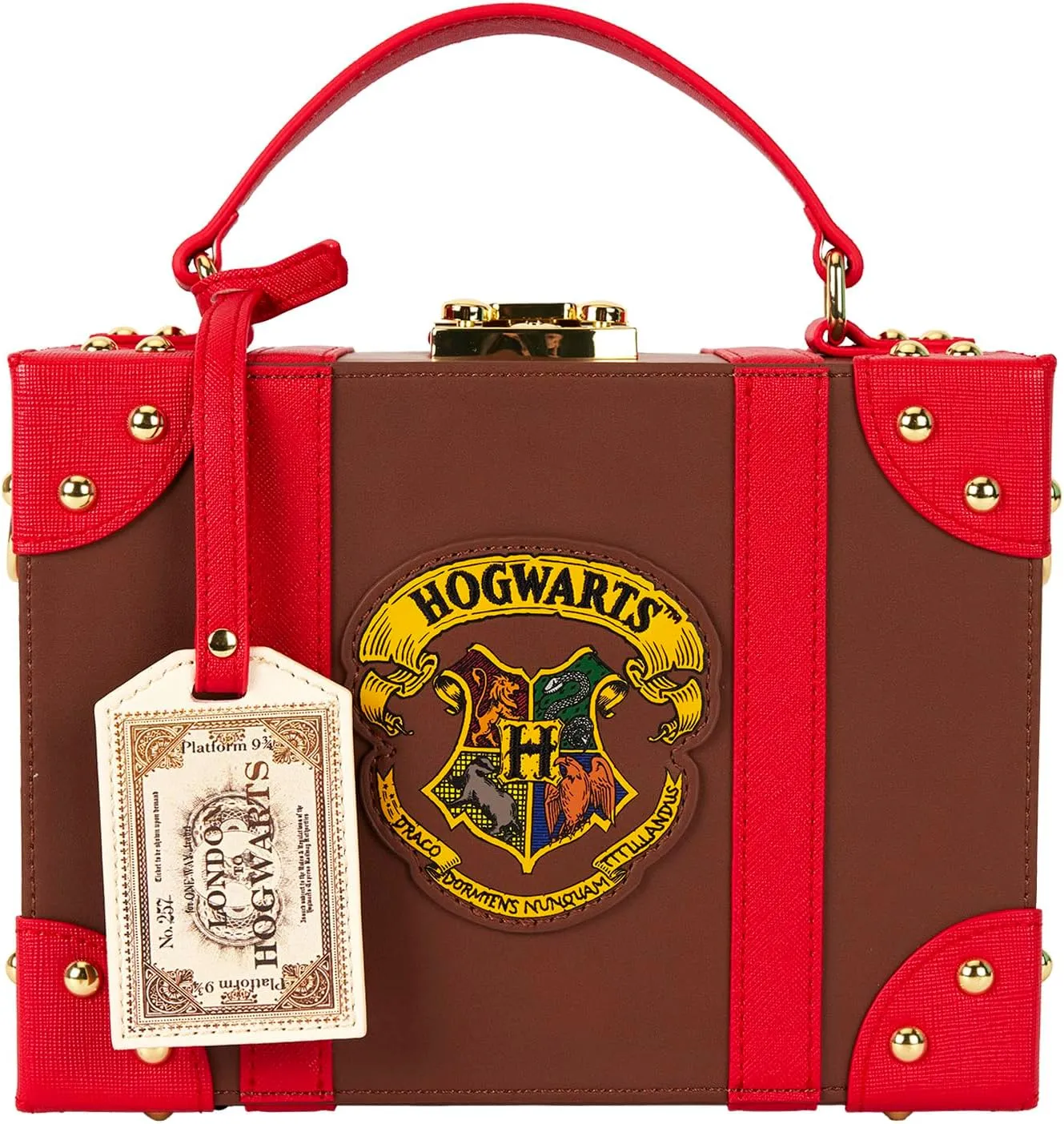 Loungefly Harry Potter Hogwarts Express Luggage Crossbody Bag | Harry Potter Fashion Bags