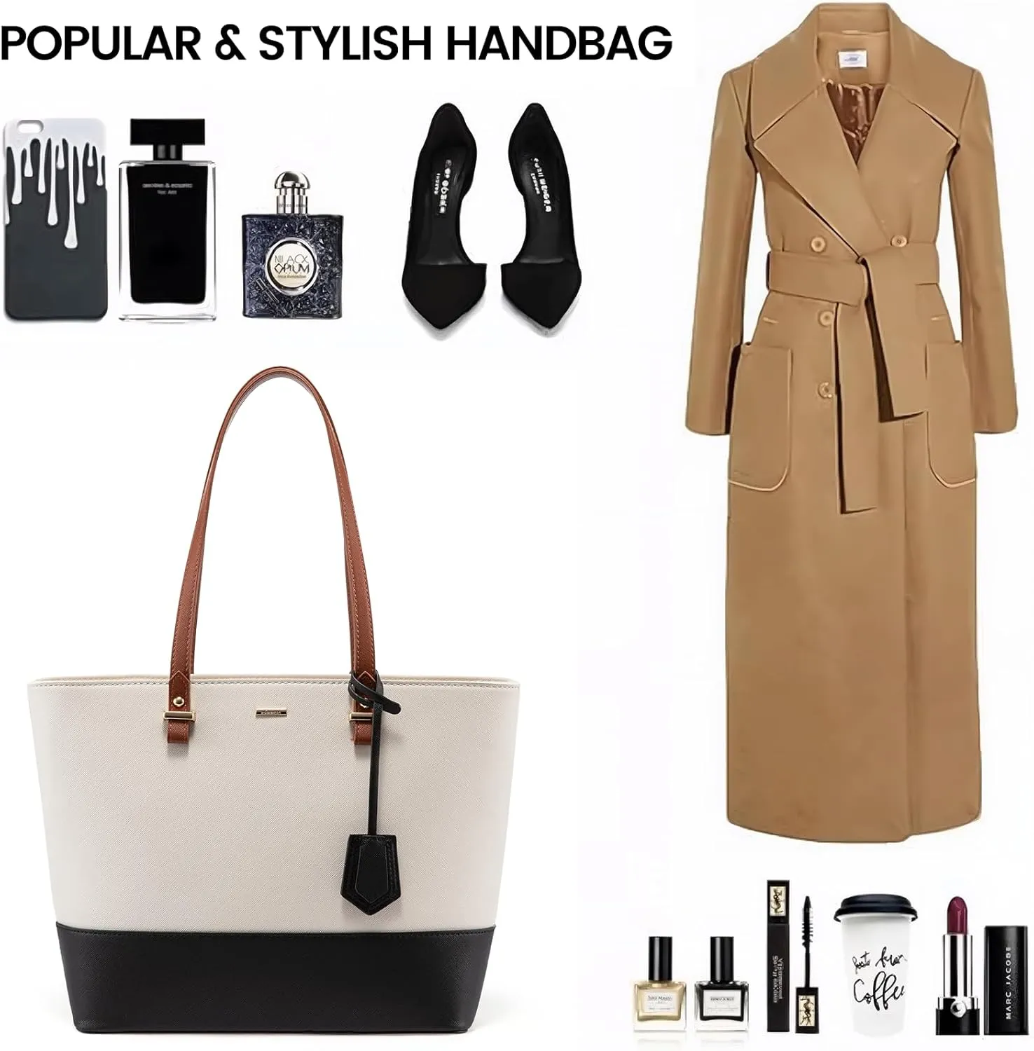 LOVEVOOK Purses and Handbags for Women Fashion Tote Bags Shoulder Bag Top Handle Satchel Bags