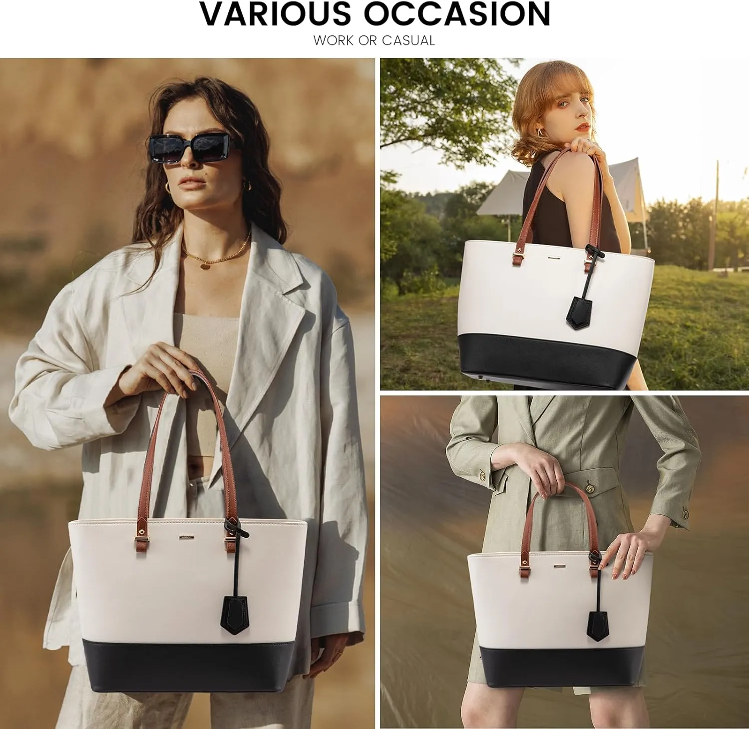 LOVEVOOK Purses and Handbags for Women Fashion Tote Bags Shoulder Bag Top Handle Satchel Bags