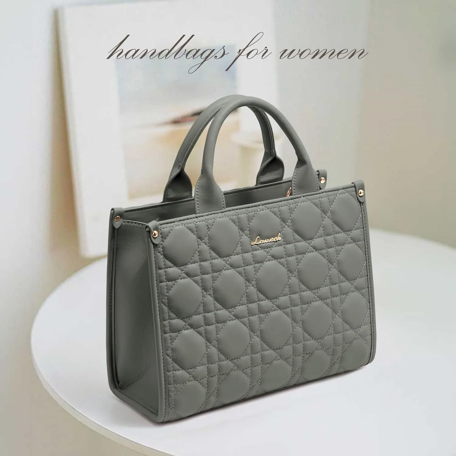 LOVEVOOK Purses and Handbags for Women, Handbags Shoulder Bags Black Purses and PU Leather Top Handles for Lady