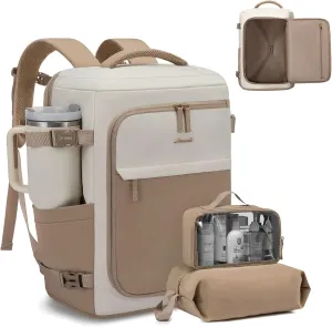 LOVEVOOK Travel Backpack for Women 17.3 Inch Carry On Backpack for Traveling on Airplane, Water Resistant Computer Backpack Luggage, Lightweight Business Rucksack as Personal Item Travel Bag