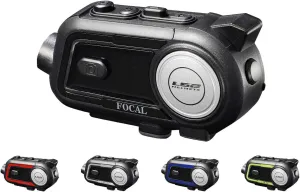 LS2 Focal Intercom System Single Street Motorcycle Helmet Accessories - Black/One Size