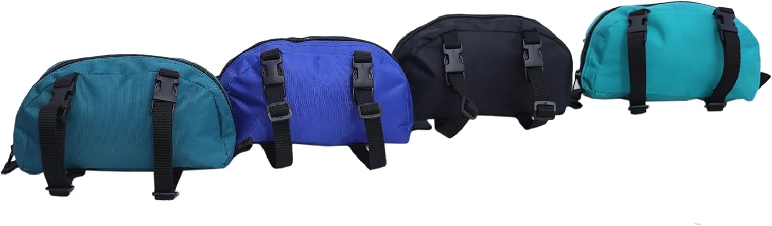 Majestic Ally Nylon Reflective Saddle Pommel Bag for Western Saddle
