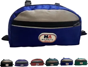 Majestic Ally Nylon Reflective Saddle Pommel Bag for Western Saddle