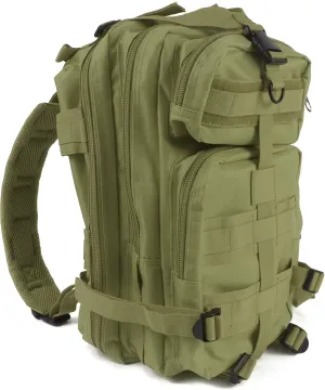 MediTac Tactical Assault Pack - First Aid Rucksack - 18" Military MOLLE Backpack