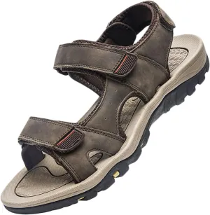 Men's Hiking Sandals Open Toe Outdoor Fisherman Sandals Sport Sandals Beach Shoes Waterproof Trekking Walking Sandals