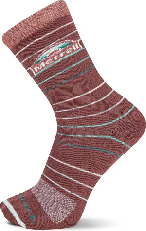 Merrell unisex-adult Trailhead Cotton Crew Socks 1 Pair Pack Unisex Soft and Durable Comfort