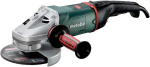 Metabo 7-Inch Angle Grinder, 8,500 RPM, 15 Amp, Paddle Switch, Metabo VibraTech, Made in Germany, WP 24-180 MVT, 606485420, Green