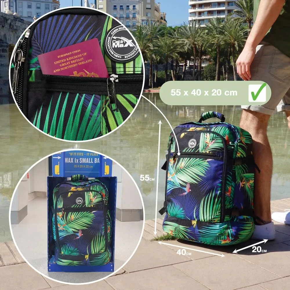 Metz Travel Backpack for Women and Men Carry on Luggage Sized 22x14x9 (Apache)