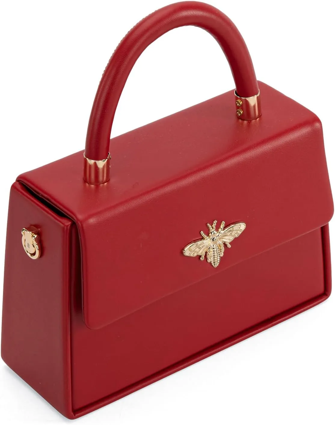 Milan Chiva Small Top Handle Purses for Women Mini Satchel Crossbody Bag Elegant Square Bag