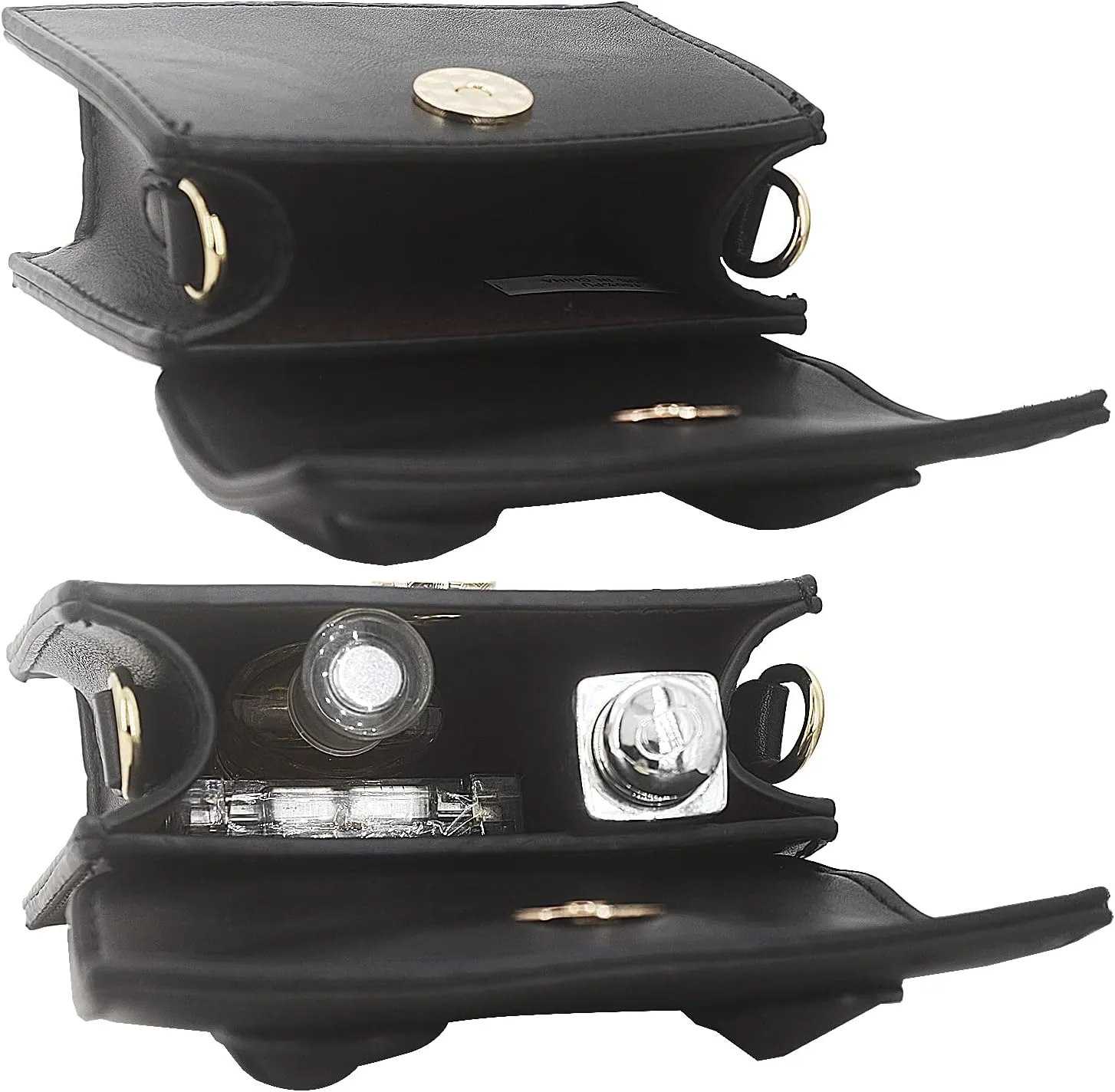 Mini Crossbody Bag for Women Girls Synthetic Leather Flap Purse Styling Top-Handle Clutch Handbag