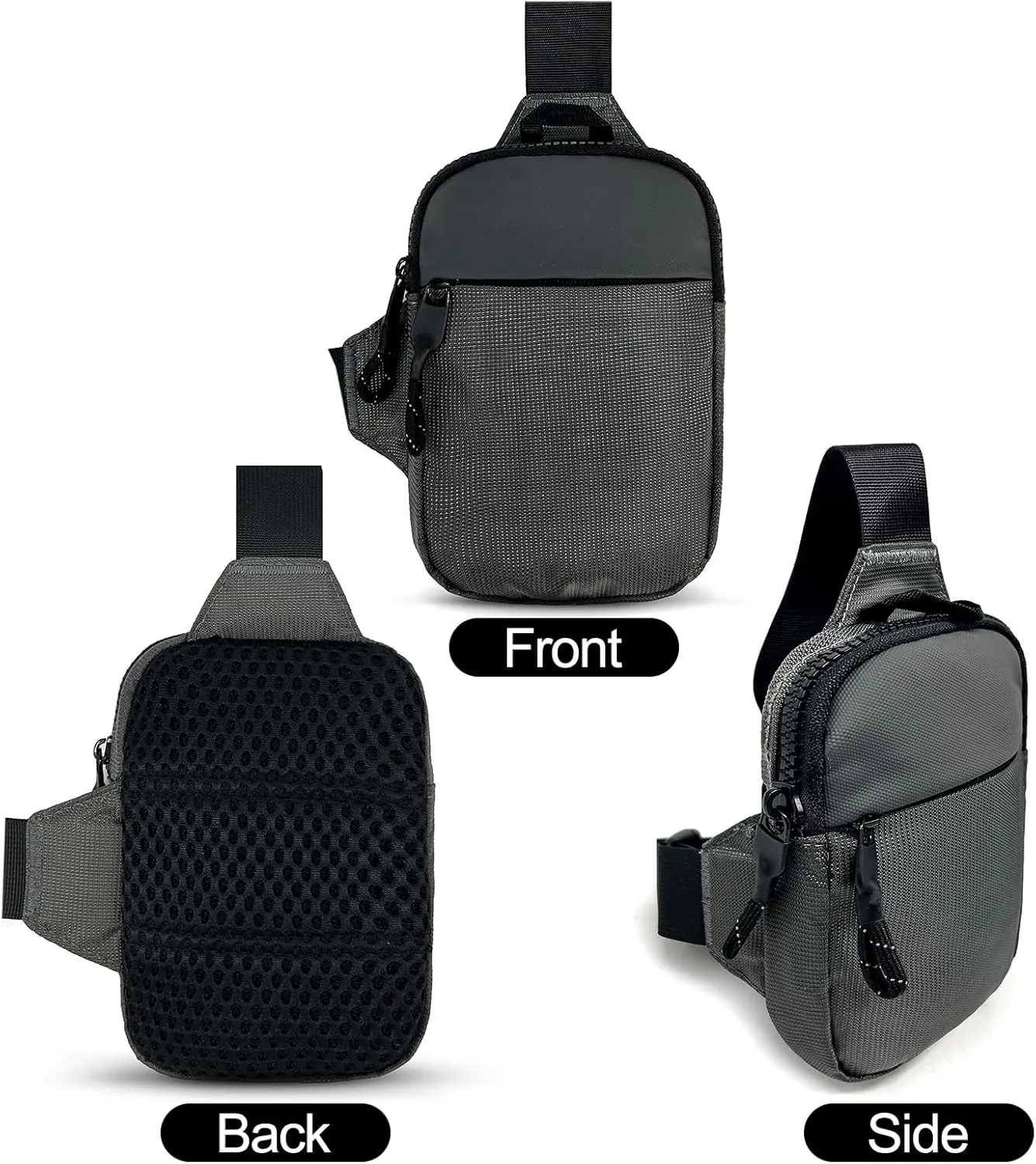 Mini Sling Bag Men Small Crossbody Bag Women Fanny Packs Casual Personal Pocket Bag Backpack Phone Chest Bag