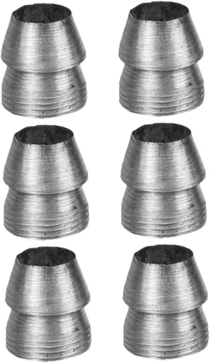 Mipcase 6pcs Iron Wedge for Hammer and Axe Replacement Wedge for Secure Installation Durable Gardening Tool Accessories Easy to Use and Ergonomic Design