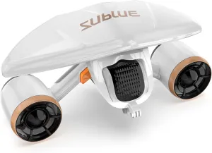 Mix Pro Dual Motor Underwater Scooter - 2 Speed Modes, 60 Min Runtime, 131ft Depth with Camera Mount & Low Battery Alarm for Pool, Diving, Snorkeling - Water Scooter for Adults & Kids