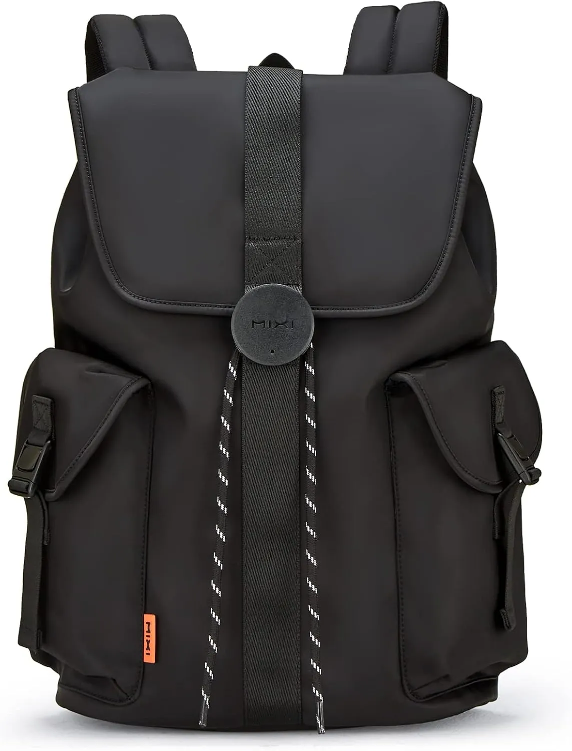 mixi Travel Laptop Backpack for Women & Men Carry On Backpack fits 16'' Laptop, Waterproof Lightweight Casual Hiking Weekender Bags Rucksack,17 Inch, Knight Black