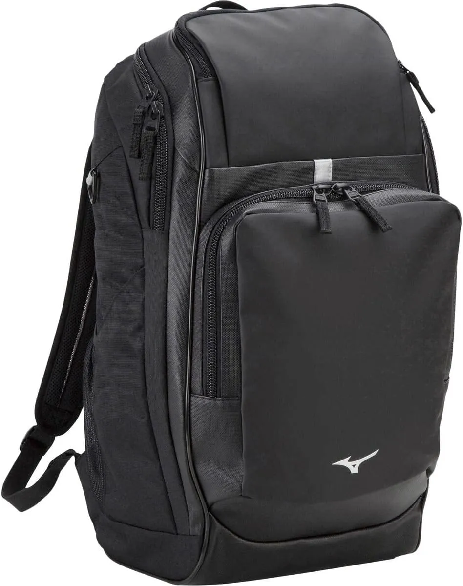 Mizuno Backpack Team Backpack 35 Rucksack, black (black 19-3911tcx), L30×W18×H52cm ／ (外寸)L30×W27×H56cm