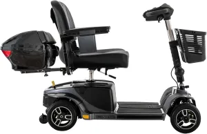 Mobility Yours Storage Pod   Pride Moobility Revo 2.0, Heavy Duty 4 Wheel Mobility Scooter for Adults, 400 lb Capacity, 20" Wide Seat, LED, 17.8 Miles Per Charge, CTS Suspension, Service Warranty