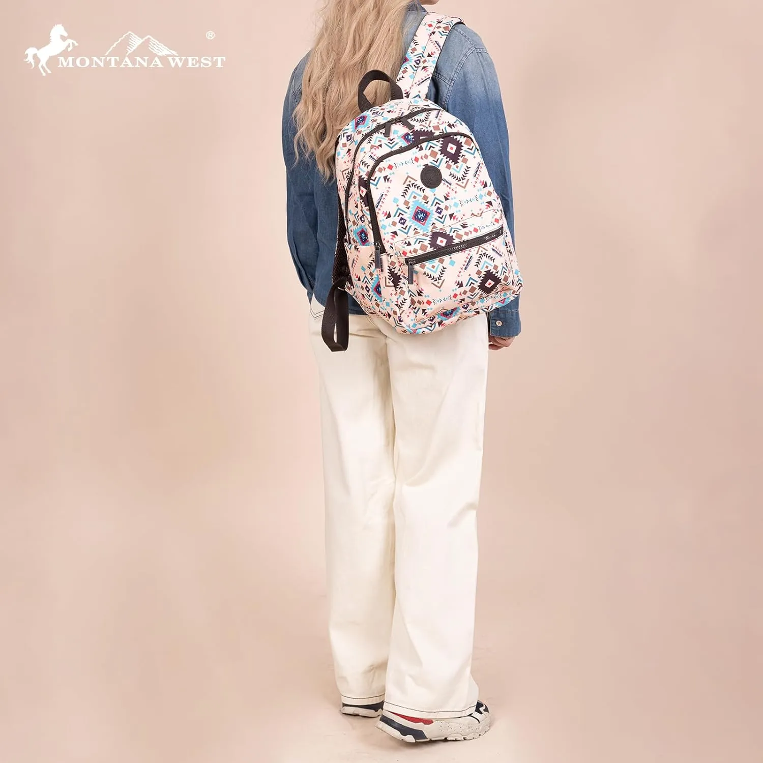 Montana West Backpack for Women Western Travel Backpack Purse Casual Daypack for Laptop College