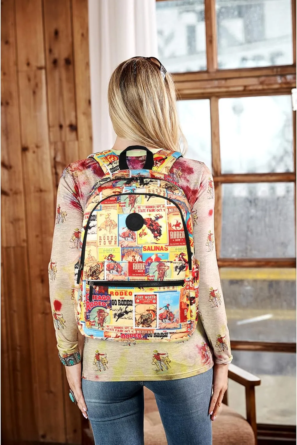 Montana West Backpack for Women Western Travel Backpack Purse Casual Daypack for Laptop College