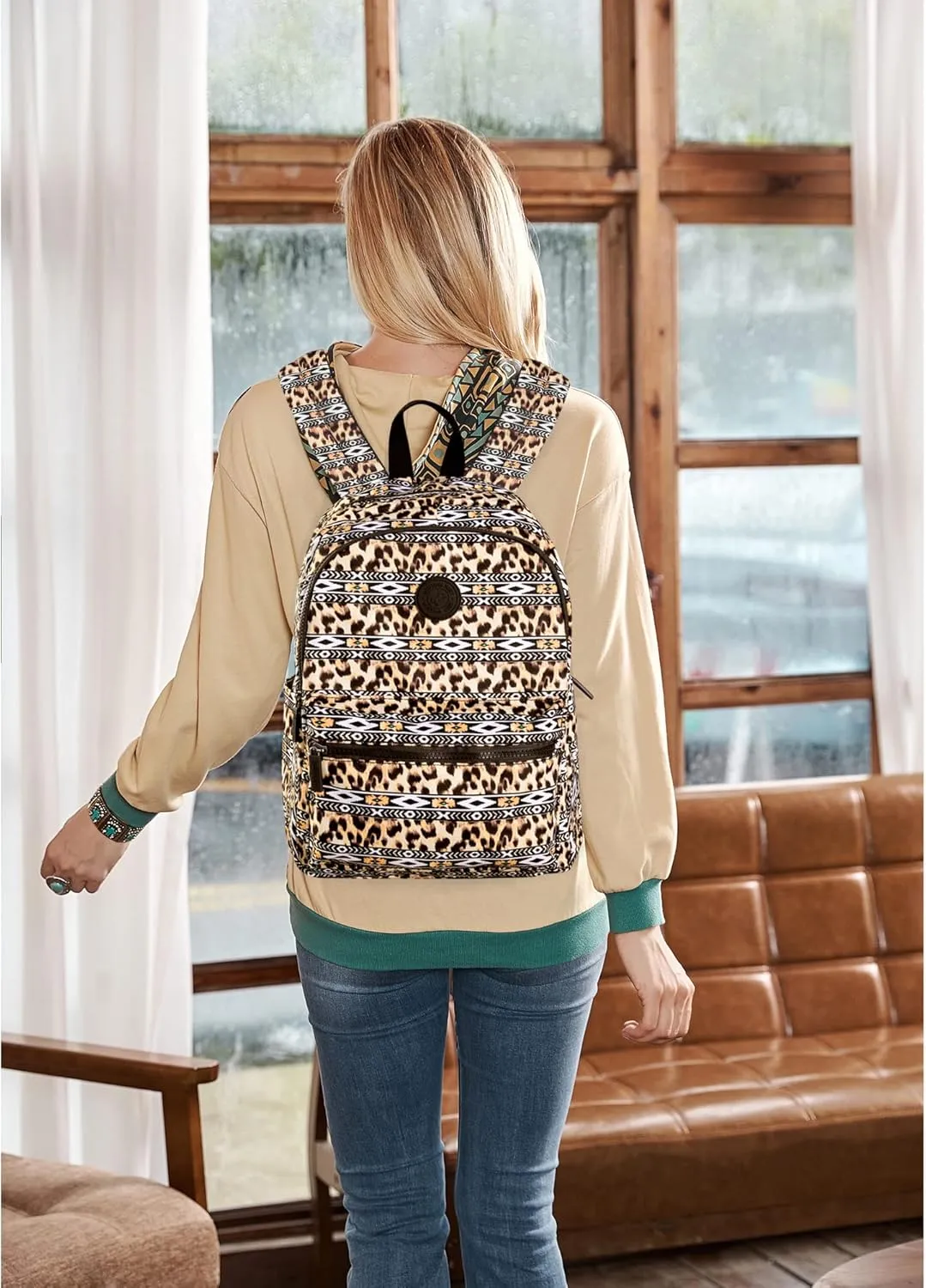 Montana West Backpack for Women Western Travel Backpack Purse Casual Daypack for Laptop College