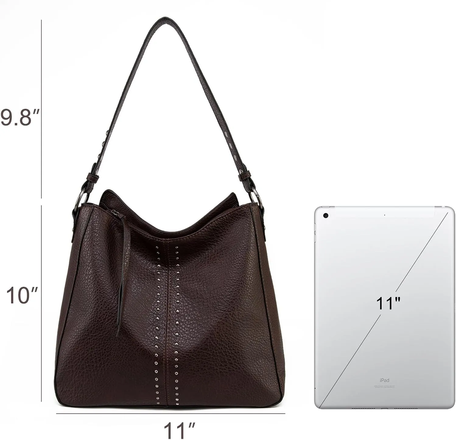 Montana West Medium Hobo Bags for Women Top Handle Satchel Shoulder Purse Bucket Handbag