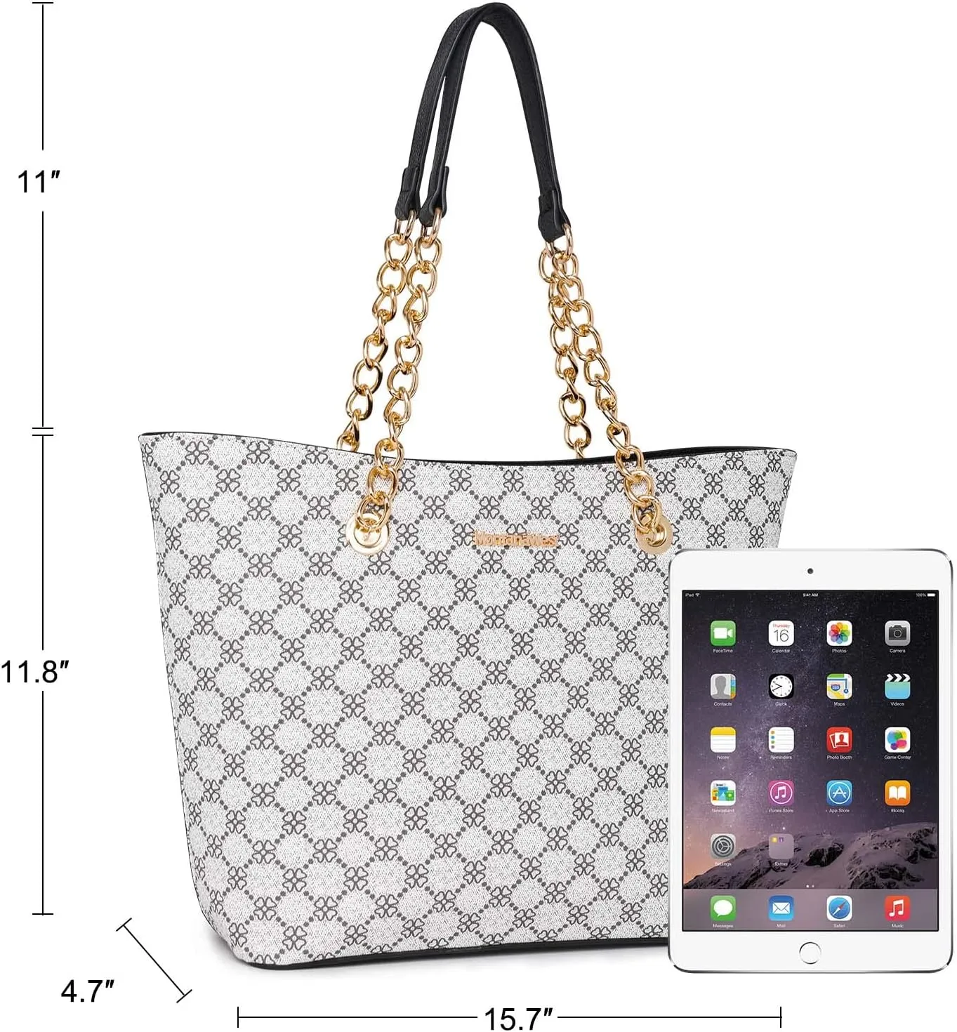 Montana West Tote Bag for Women Chain Top-handle Handbags